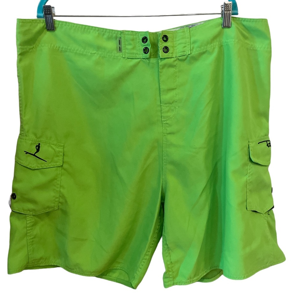 Ron Jon Surf Shop Men’s Lime Green Size 42 Shorts